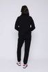 Everly-Luxe Fleece 1/2 Zip Mock neck